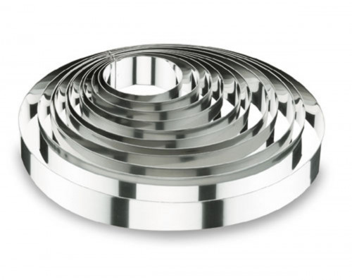Cercle à mousse inox Sans revêtement Ø 18 cm 4,5 cm Lacor