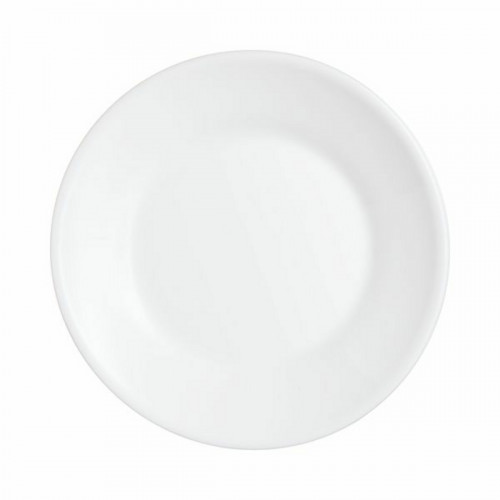 Assiette plate rond blanc verre opal Ø 23,5 cm Restaurant Arcoroc