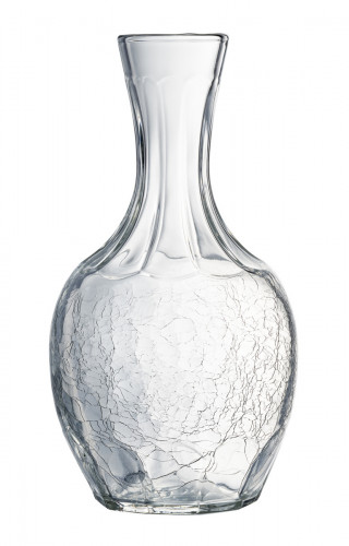 Carafe verre cristallin 75 cl Craquelee La Rochere