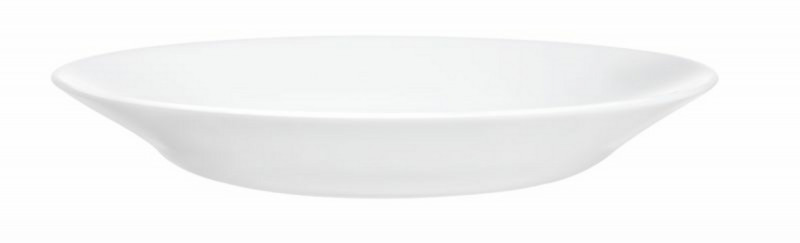 Assiette creuse rond blanc verre opal Ø 22,5 cm Restaurant Arcoroc