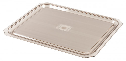 Couvercle pour bac GN 2/1 plat copolyester Bank Bonnet