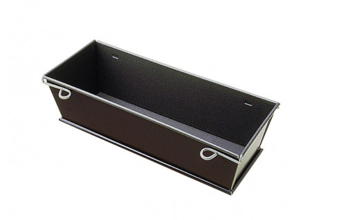 Moule à cake acier Revêtement anti-adhésif 30x10x7,5 cm mobile Gobel