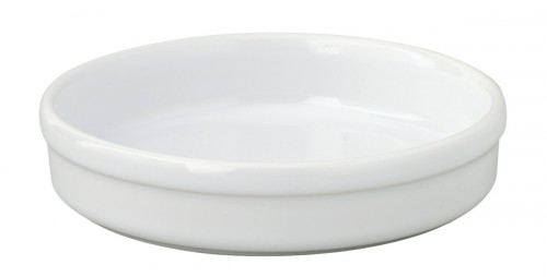 Assiette catalane rond blanc porcelaine Ø 14 cm Cafett Pro.mundi