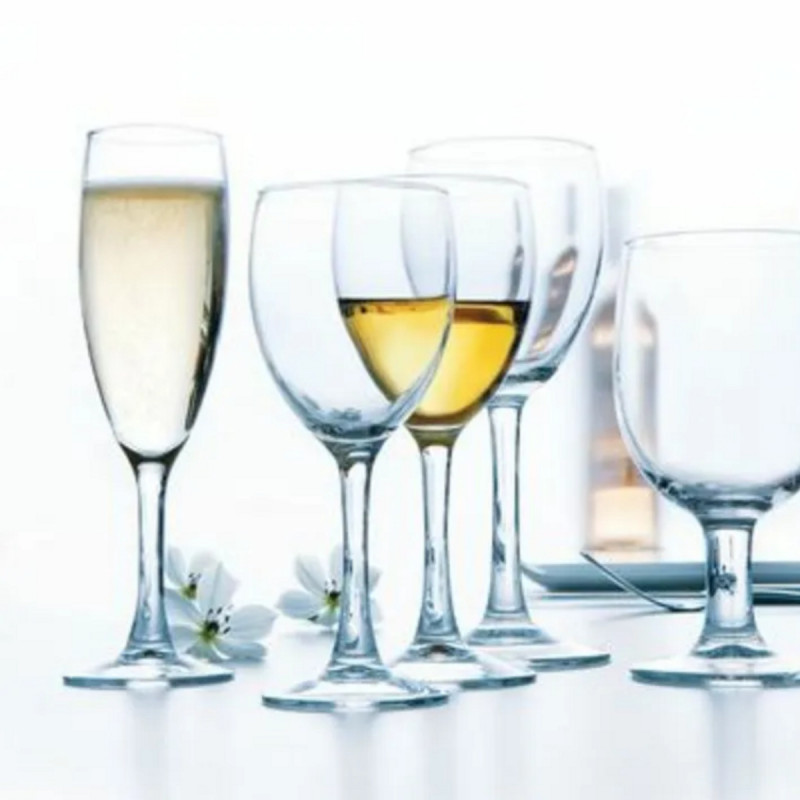 Verre à pied verre trempé 23 cl Princesa Arcoroc
