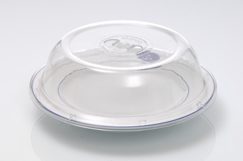 Couvre assiette rond transparent copolyester Ø 25,4 cm Enova