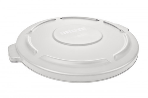 Couvercle plastique blanc Ø 50,5 cm 3,2 cm Sans couvercle Brute Rubbermaid