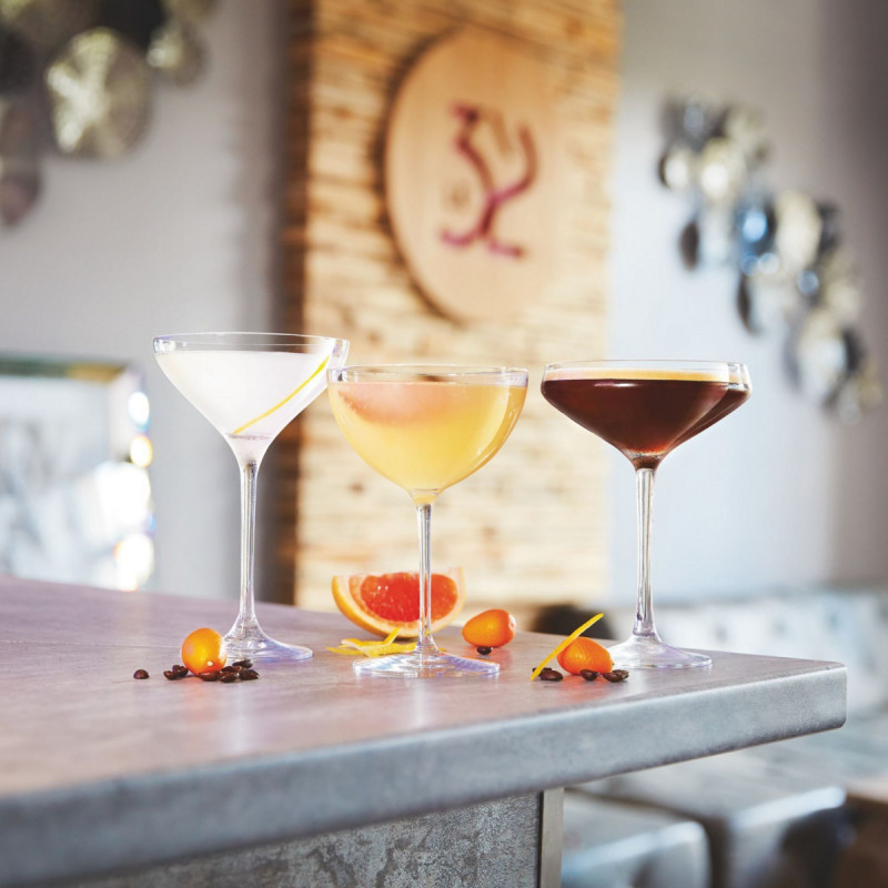 Coupe à cocktail martini verre cristallin 30 cl Champagne & Cocktail Chef & Sommelier