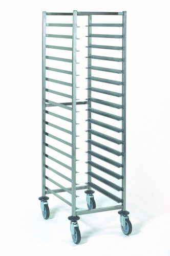 Chariot inox sens largeur Pâtissier 16 niveaux Tournus