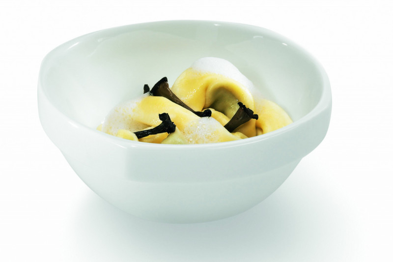 Bol rond ivoire porcelaine vitrifiée 60 cl Ø 16 cm Ska Rak