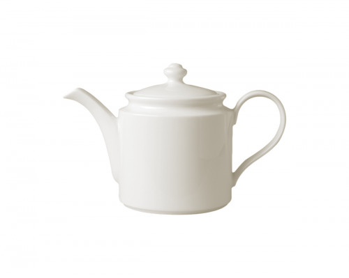 Théière rond ivoire porcelaine vitrifiée Banquet Rak