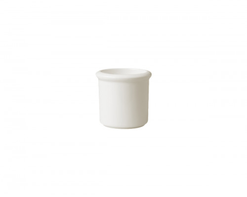 Porte cure dent rectangulaire ivoire porcelaine vitrifiée Ø 5,5 cm Banquet Rak