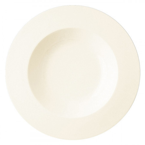 Assiette creuse rond ivoire porcelaine vitrifiée Ø 30,4 cm Fine Dine Rak