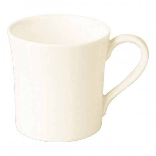 Mug rond ivoire porcelaine vitrifiée 30 cl Ø 8,5 cm Fine Dine Rak