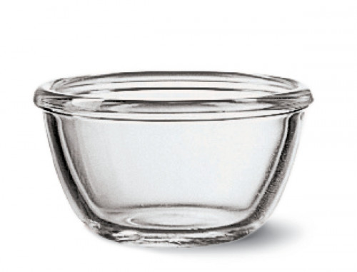 Coupelle rond transparent verre trempé Ø 6 cm Cocoon Luminarc