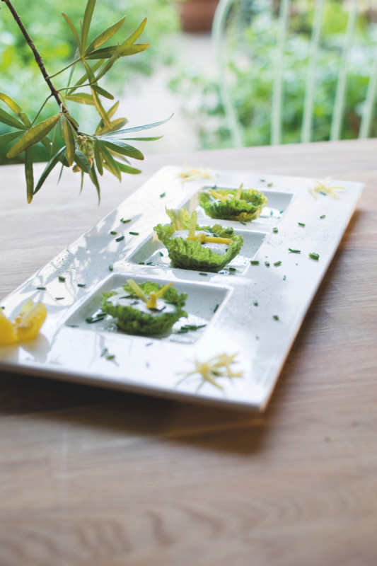 Assiette plate carré ivoire porcelaine vitrifiée 29,5x29,5 cm Allspice Rak