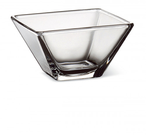 Coupelle carré transparent verre 11 cm Torcello Vidivi