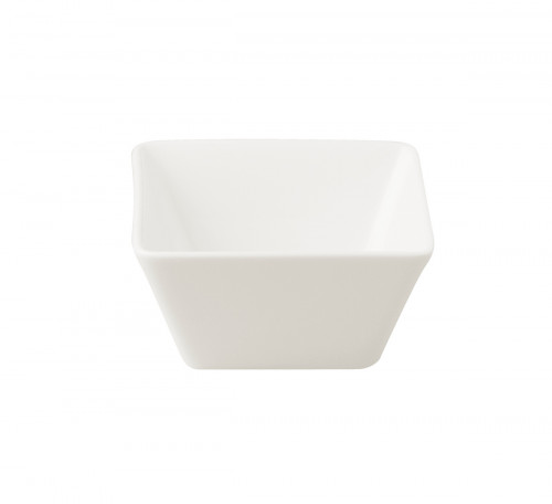 Coupelle carré ivoire porcelaine vitrifiée 8 cm Allspice Rak