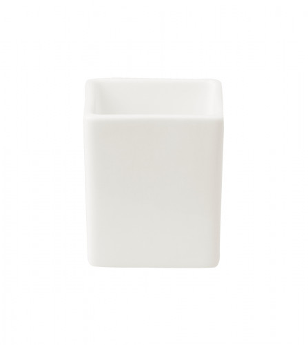 Coupelle carré ivoire porcelaine vitrifiée 5,3 cm Allspice Rak