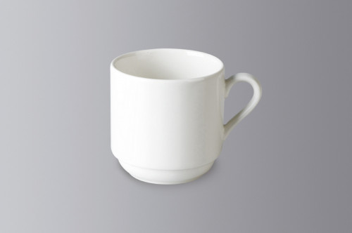 Tasse à déjeuner rond ivoire porcelaine vitrifiée Banquet Rak
