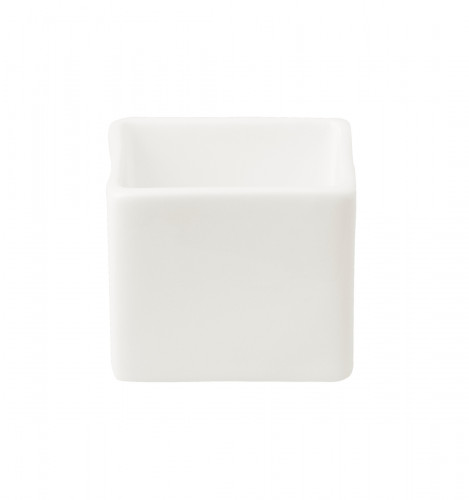 Coupelle carré ivoire porcelaine vitrifiée 5,3 cm Allspice Rak