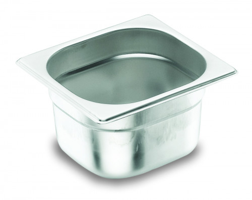 Bac GN 1/6 inox P10 cm 1,6 L Lacor