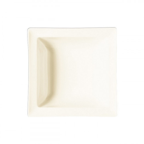 Bol à salade carré ivoire porcelaine vitrifiée 18 cm Classic Gourmet Rak