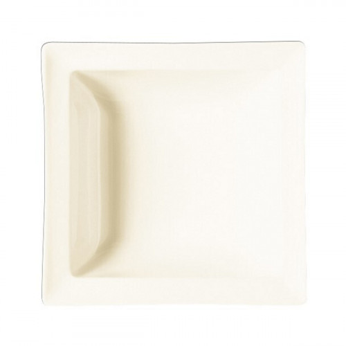 Coupelle carré ivoire porcelaine vitrifiée 12 cm Classic Gourmet Rak