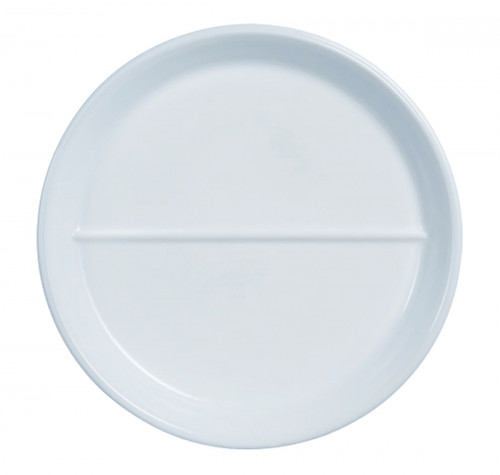Assiette creuse rond blanc verre opal Ø 23 cm Heat System Arcoroc