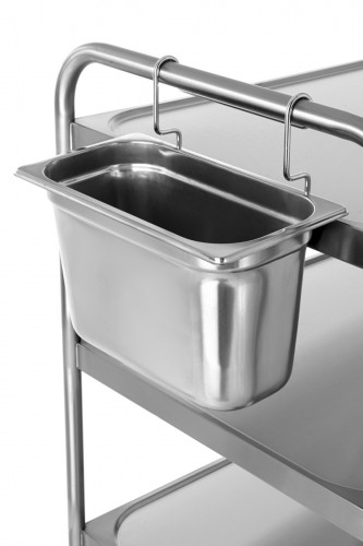 Bac à couverts inox 32,5x17,6x20 cm Tournus