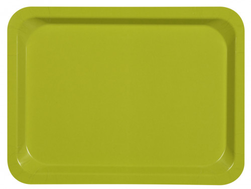 Plateau stratifié GN1/2 bois compresse vert 32,5x26,5 cm Stratifie Platex