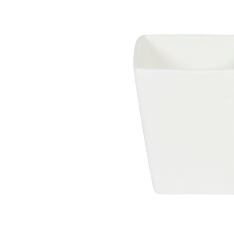 Mise en bouche ovale blanc porcelaine 5,2 cm Playtime Pro.mundi