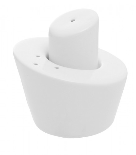 Ménagère sel/poivre blanc Ø 5 cm 7 cm Pro.mundi