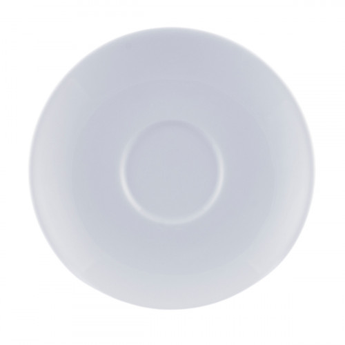 Sous-tasse à expresso rond blanc porcelaine Ø 12 cm Emotions Pro.mundi
