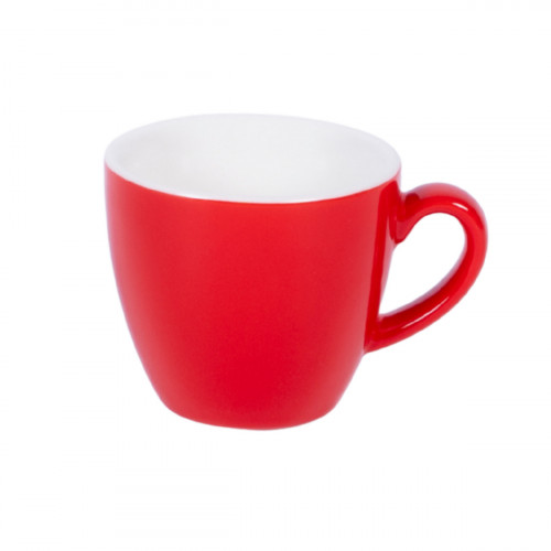 Tasse à expresso rond rouge porcelaine 10 cl Ø 6,3 cm Emotions Pro.mundi