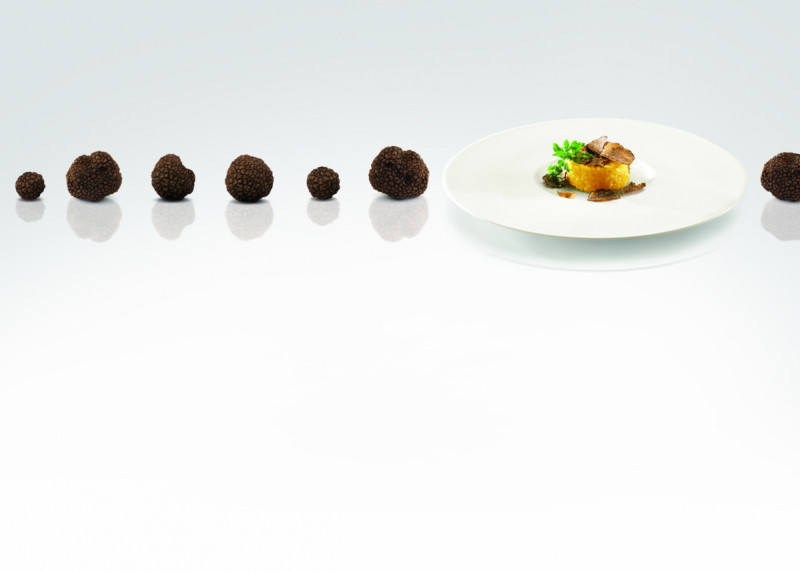 Assiette creuse rond ivoire porcelaine vitrifiée White Gold Rak
