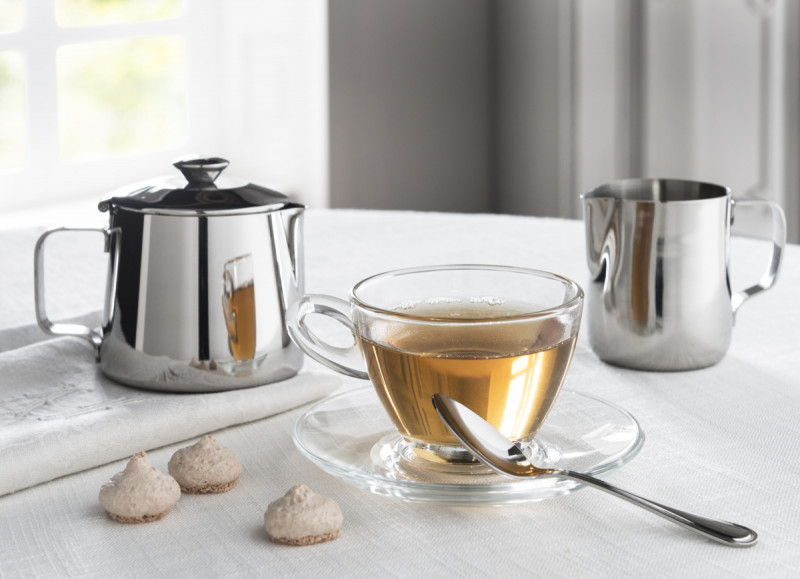 Pot à lait rond inox 18/10 35 cl Ø 8 cm Dolce Pro.mundi