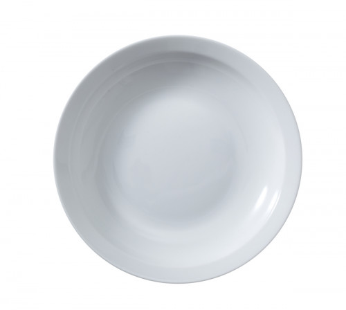 Assiette creuse rond blanc porcelaine Ø 13 cm Optima Vaisselle