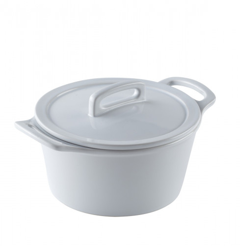 Cocotte rond blanc porcelaine Ø 17 cm Bistronome Pro.mundi