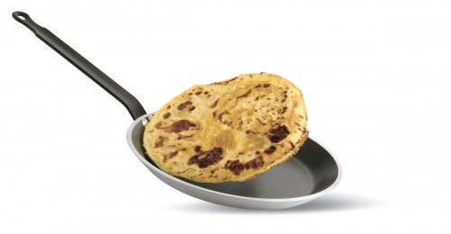 Poêle à crêpe rond aluminium Revêtement anti-adhésif Ø 26 cm 1,6 cm Pro.cooker