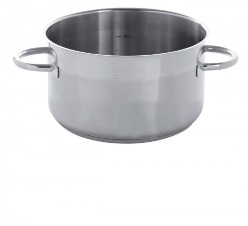 Faitout inox Sans revêtement Sans couvercle Ø 45 cm 17 cm 27 L Qualiplus Pro.cooker