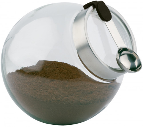 Bonbonnière avec cuillère verre Ø 20 cm 18 cm 220 cl Aps