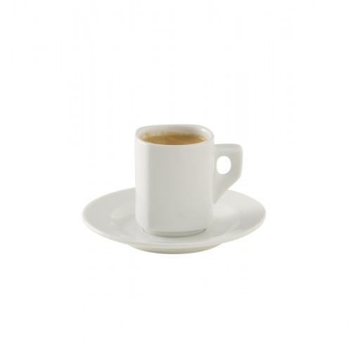 Tasse à expresso rond blanc porcelaine 9 cl Ø 5,2 cm Cafett Pro.mundi