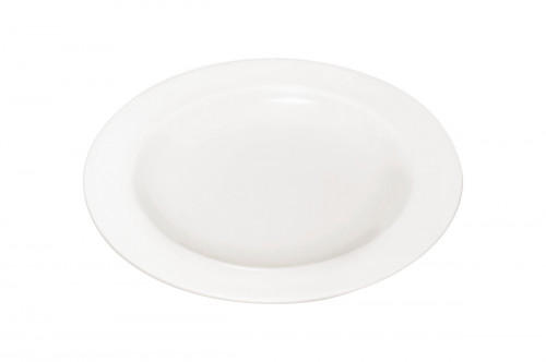 Assiette régithermie rond ivoire porcelaine vitrifiée Ø 22,8 cm Hospital Rak