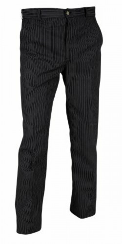 Pantalon de cuisine noir 46 Timeo Robur