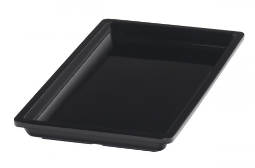 Bac noir mélamine 32,5 cm Vestah Platex