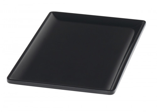 Plat GN1/3 noir mélamine 32,5 cm Vestah Platex