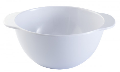 Bol à oreilles rond blanc mélamine 35 cl Ø 12,5 cm Platex