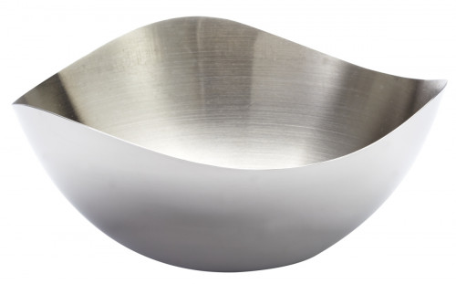 Corbeille rond argent inox Ø 14 cm 5 cm Hypinox Pro.mundi