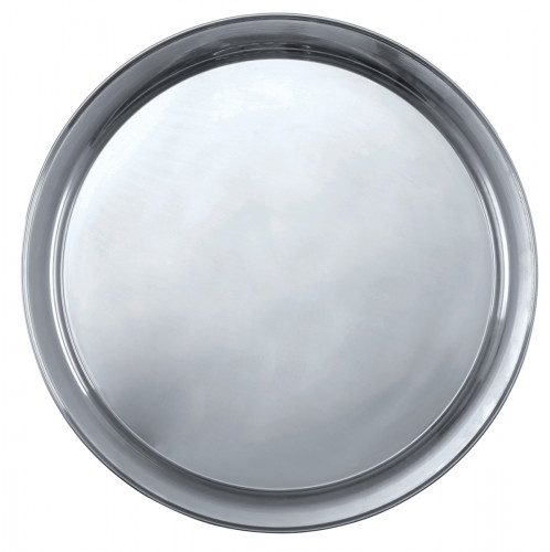 Plateau de service inox Ø 40 cm Hypinox Pro.mundi