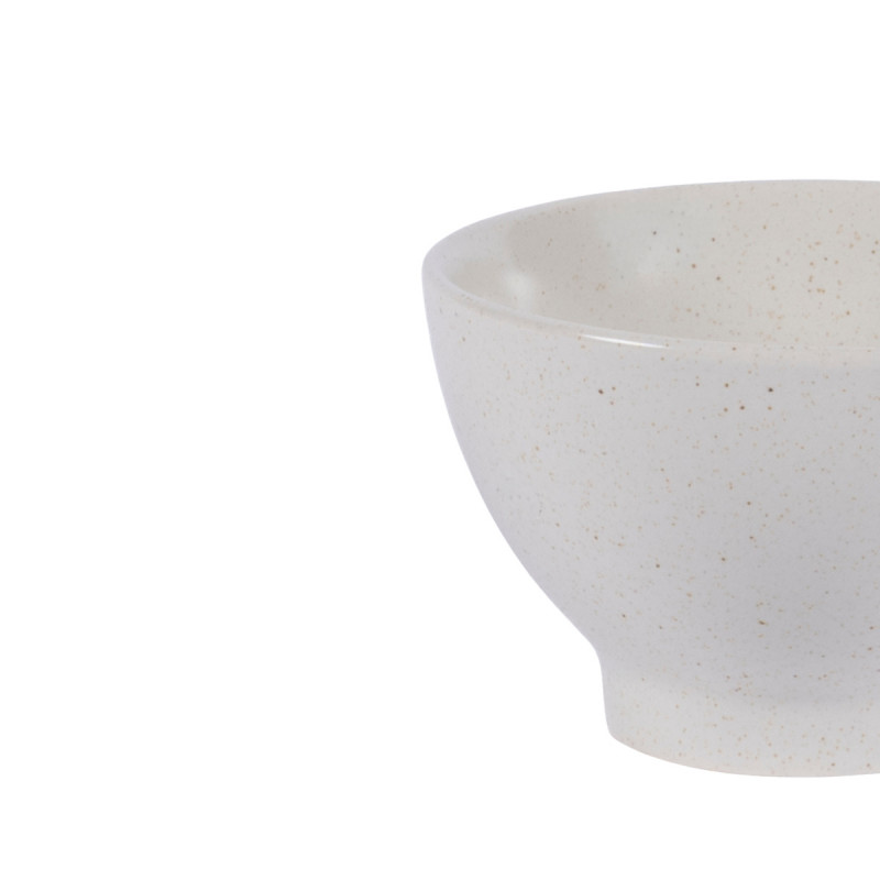 Bol à cidre rond ivoire grès émaillé 27 cl Ø 10,5 cm Gres Couleur Pro.mundi